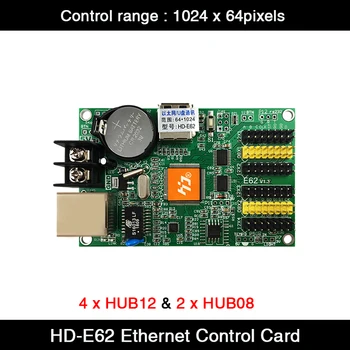 Huidu Singură Culoare Dual U-Disk, Card de Control HD-E62 Folosi pentru P10 Singură Culoare LED-uri Modul de Afișare pe Ecran
