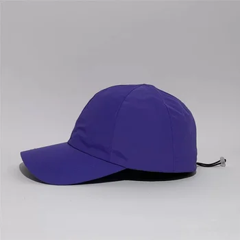 2021 Vara De Culoare Violet Șapcă De Baseball Iute Uscat Impermeabil Nylon Moale Strawstring Reglabil Capac Pălărie De Camping Drumetii Capac