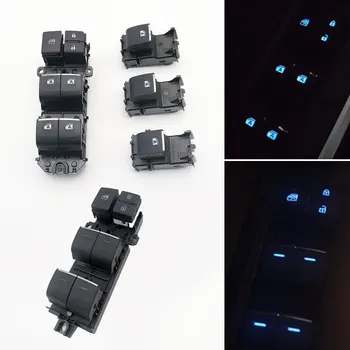 LED-uri de Gheață Iluminare din spate Albastru geamuri electrice Buton Comutator pentru Toyota RAV4 RAV 4 CHR 2019 2020 2021 Stânga Driver