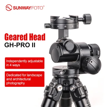 SUNWAYFOTO GH-PRO II w/ GC-01 Pentru Sony Nikon DSLR Canon aparat de Fotografiat Panorama Cap Arca Swiss Trepied de Viteze Cap Panoramic Cap