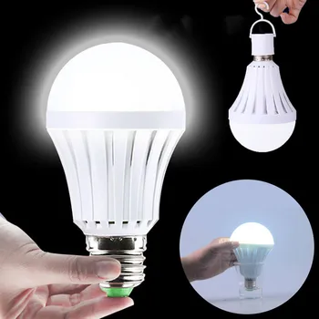E27 LED Lumina de Urgență Bec Led 5W 7W 9W Baterie Reîncărcabilă Lampă de Iluminat pentru Iluminat Exterior Bombillas Lanterna