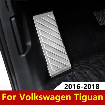 Pentru Volkswagen VW Tiguan 2 mk2 2016 2017 2018 2019 2020 Oțel Inoxidabil Mașină Piciorul Stâng Restul Pedala Acoperă Non-Alunecare Pad Accesorii