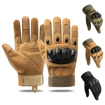 Iarna Full Deget, Mănuși pentru Bărbați Militare Tactice, Manusi de Motociclist Paintball, Tir Airsoft Luptă, de Vânătoare, Mănuși pentru Ciclism