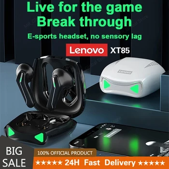 Original Lenovo XT85 Adevărat Căști fără Fir TWS Cască Bluetooth5.0 Căști Stereo AAC Latență Scăzută de Jocuri de Căști cu Microfon