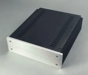 2307 din aluminiu Complet amplificator de Putere șasiu / AMP caz Cabina / amplificator pentru căști cutie PSU CUTIE (gol planel) (226*70*271mm)