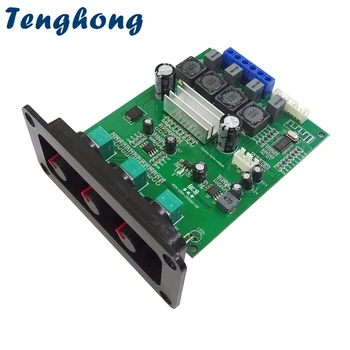 Tenghong TPA3116D2 Bluetooth 5.0 Digital Putere Amplificator Audio de Bord 50W*2 2.0 Sunet Stereo Amplificator de Bas Treble Cu Panou de BRICOLAJ