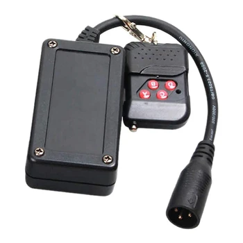 Portabil 3 Pini XLR Telecomandă fără Fir Receptor Pentru Fum Ceață Mașină DJ Etapă Controller Receptorilor Aburirea 400W 900