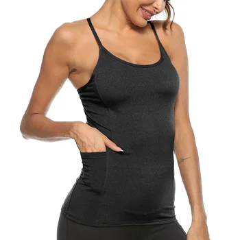 XL fără Mâneci Yoga Tricou pentru Femei Respirabil Yoga Rezervor de Top de Funcționare Vesta Sport sală de Gimnastică Crop Top Antrenament de Fitness Tricou 4 Culori