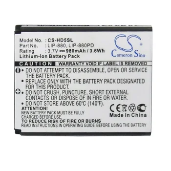 Noua Baterie pentru Sony Walkman NW-HD5 Vorbitor 3.7 V LIP-880PD