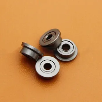 100buc cu flansa rulment MF74ZZ 4x7x2.5 mm MF74 -2Z miniatură flanșă rulmenți cu bile groove profunda 4mm*7mm*2.5 mm