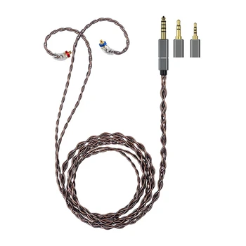 FiiO DACĂ-RB MMCX Upgrade casti cablu de 3,5 MM LA 2,5 MM 4.4 MM Magnetice Swappable, Plug Cablu Căști pentru FiiO FH7/FH9/FD7/Shure