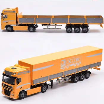 De simulare mare de 1:50 aliaj platformă camion de transport de model,container transporter jucarii,jucarii de colectie,en-gros și cu amănuntul