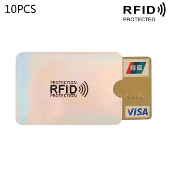 10buc Bank ID-ul Cartelei Anti-Furt Blocare RFID Portofel Cititor de Blocare Caz de Protecție