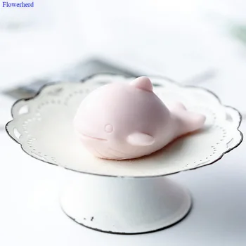 Balena drăguț Mucegai Silicon Manual DIY Mucegai Silicon Săpun Forme de Luare de Săpun Consumabile Tort Decorare Mucegai Ciocolata