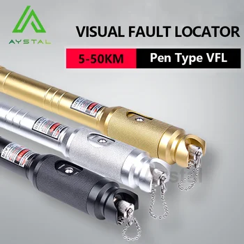 Visual fault Locator Fibre Laser Pointer Stilou Tip de Lumină Roșie Sursă de Fibre Test Pen 10-50MW 5-20KM Interfață Universală SC/FC/ST