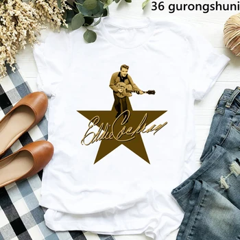 Regele Rock Elvis Presley Tricou Tcb T-Shirt Femei Haine Femei Haine cu Maneci Scurte T-Shirt ' 90 Topuri de Vara Harajuku
