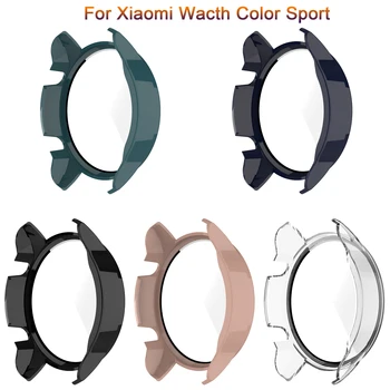 Sticla+Caz pentru Xiaomi culoare: Ceas sport Accesorii PC all-în jurul valorii de bara+Ecran Protector pentru Xiaomi culoare Ceas sport Nou