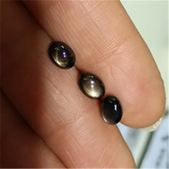 ECHSUN naturale bune stele de piatră de safir oval 4*6mm AAA zafiro safira vrac pietre pretioase bărbați femei folosite pentru cercei inel bijuterii
