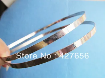 20buc 5mm Metal Argint Gol Bentita Hairband Pandantiv Charm Constatare, DIY Moda Bijuterii Accesorii