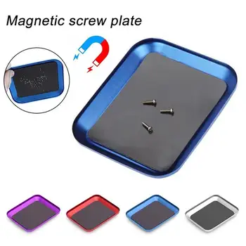 Șurub Tavă Magnetică Șuruburi Tavă Farfurie Bol Pentru Garaj Șuruburi Nuci Hardware Organizator Biți De Stocare Mini Placă Piese Cutie