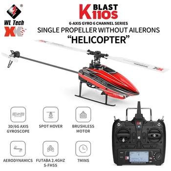 Wltoys XK K110S 6CH 3D 6G Sistem Unic Zbaturi fără Perii RC Elicopter Drona