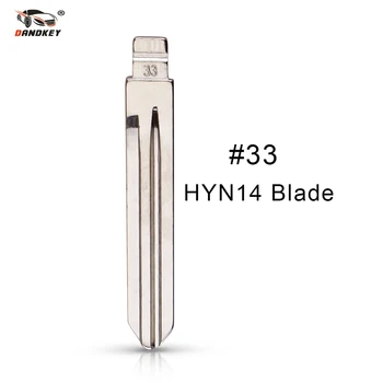 Dandkey Nr. 33 Universal Telecomenzi Cheie Gol HYN14RFH NR.33 Cheie Lama Pentru Hyundai Accent pentru Kia Flip Key Blade 33# Fob Înlocuire
