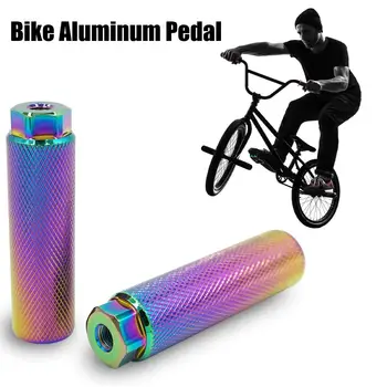 2x Pentru MTB Bicicleta BMX Biciclete Axului Pedalei de Aliaj Picior Stunt Peg Suport pentru picioare-Maneta Cilindru de Prindere Anti-Alunecare din Față Puntea din Spate Picior Alege