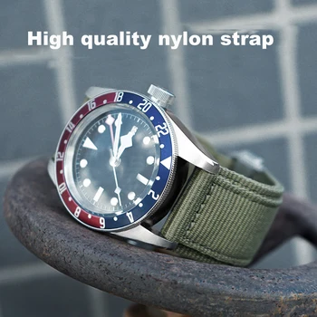 Nailon Watchband pentru Breitling Bell Ross BR Cârlig și Buclă de Fixare Țesute Impermeabil Sweatproof Curea de Ceas Accesorii 22mm 24mm