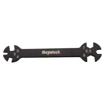 Mayatech Șase Într-Un 6 In 1 Subțire Open End Wrench RC Hudy Speciale Instrument Cheie 3/4/5/5.5/7/8MM Pentru Întinzătoare & Nuci Masina Rc Model