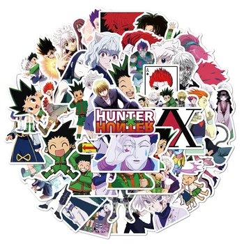 50 BUC Anime Autocolante HUNTER×HUNTER Figura GON FREECSS Killua Zoldyck Graffiti Depozitare Notebook Sticker Jucărie Cadou de Ziua de nastere