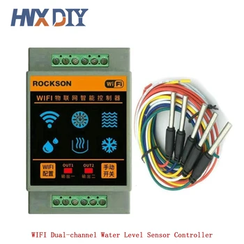 Tuya Smart Home Senzor de Nivelul Apei WIFI Controler de Scurgere Potop de Alarmă Înot Vape Rezervor de Flux Detector de etanșeitate a Sistemului de Protecție