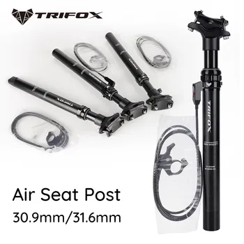 TRIFOX Telescopic Seatpost 30.9/31.6 mm Biciclete Dropper 440mm(125mm călătorie) Interne de Rutare Cablu Extern de la Distanță