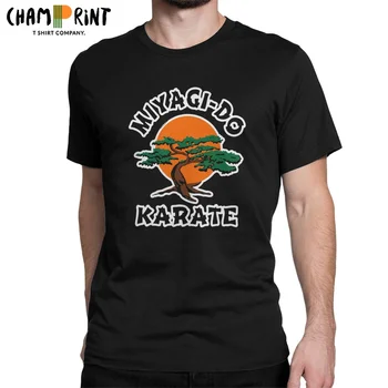 Cobra Kai T-Shirt Pentru Bărbați Karate Marțiale Anime Cool Bumbac Tricou Guler Rotund Maneci Scurte T Shirt Idee De Cadou Haine