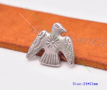 20buc 16mm Vintage de Argint de Sud-est Indian Arta Soare Thunder Birds Concho Screwback Pentru Leathercraft sac de Curea Portofel Pălărie Decor