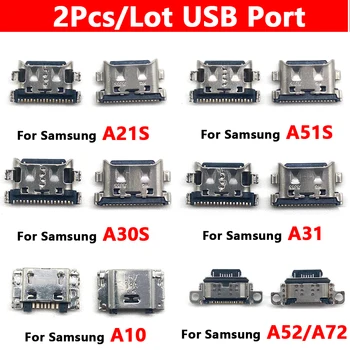 2 buc/Lot, USB, Conectați Mufa Port de Încărcare Pentru Samsung A01 A02 A02S A11 A10 A10S A12 A20 A20S A21 A21S A30S A50S A31 A71 A32 A51
