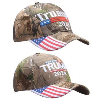 Donald Trump 2024 MAGA Pălărie, Șapcă de Baseball Camo statele UNITE ale americii KAG Face Păstrați America de Mare din Nou Snapback Președintele Pălărie 3D Broderie Wholesal