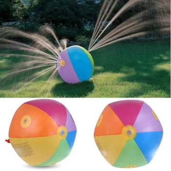 Copii În Aer Liber De Vară Amuzant Noutate La Modă În Aer Liber Gonflabile Apă Pulverizată Minge De Aspersoare Splash Copii Masina De Înot Gradina Jucarii