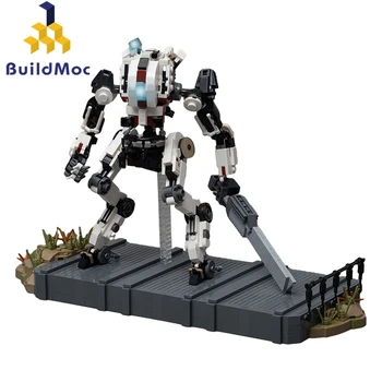 MOC Ronin-Clasa Titanfalls Sabie Titan Robot Blocuri Set High-Tech Mecha Cărămizi Asambla Jucării Pentru Copii Cadou de Ziua de nastere