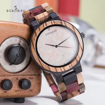 reloj hombre BOBO PASĂRE din Lemn lucrate Manual Ceas Barbati Top Brand de Lux Cuarț Ceasuri de mana pentru Omul Ceas Mare Cadou pentru El Navă