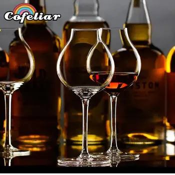 2 BUC marea Britanie Blender Barman Profesionist Scotch Whisky Cristal Cupa Cupa Bud Whisky Chivas Regal de Degustare de Vinuri, Bar de Sticlă