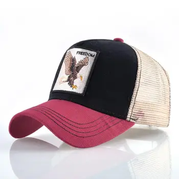 TQMSMY Bărbați Femei Baseball Cap de Vultur Pălării Pentru Bărbați Trucker Hat Reglabil ochiurilor de Plasă de Bumbac Snapback Hat Os Gorras Casquette TMDHY