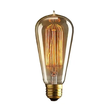 Individualizate direct de mătase retro Edison candelabru bec E27 șurub sursă de lumină