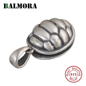 BALMORA 100% Argint 925 Testoasa Pandantiv Accesorii Pentru Femei Barbati Femei Vintage Animal Pandantiv Simbol Al Bogăției Bijuterii Cadou