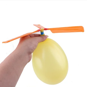 1 buc Distractiv Fizica Experiment Balon Elicopter Material DIY Acasă, Școală de Învățământ Kit Copil Cadou