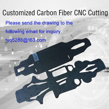 Personalizate din Fibra de Carbon CNC de Taiere Placa de Servicii de BRICOLAJ din Fibra de Carbon Placa de Tablă de Prelucrare CNC de Precizie sculptură