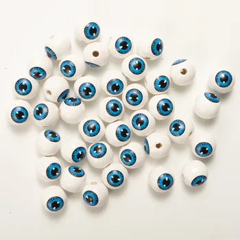 Creative Produse Noi 16mm 20buc DIY Model Ochi de Lemn Ronud Margele Personalizate de Moda Meserii Copil Jucărie de Bijuterii Brățară Accesorii