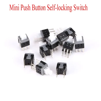 20buc Mini Buton de Auto-blocare Comutator Lumina Atingeți Comutatorul de Alimentare 6 Pin 5.8*5.8 MM