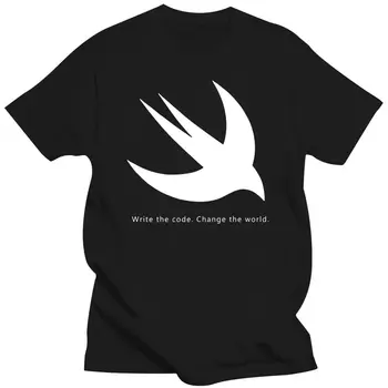Noul Swift Programatorul Scrie Codul. Schimba Lumea. Premium Tee T-Shirt