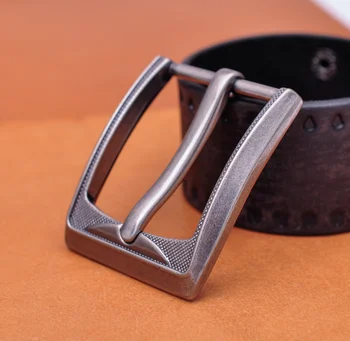40mm Gravate Bărbați Pin Talie din Piele Singur Dinte Clipuri Catarama Centurii de Înlocuire