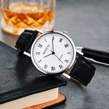 Ceas Pentru Bărbați 2022 mai Recente numeral Roman din Piele Cuarț Ceasuri de Lux de Brand, de Afaceri, Sport Simplu Casual pentru Bărbați Ceasuri de mana